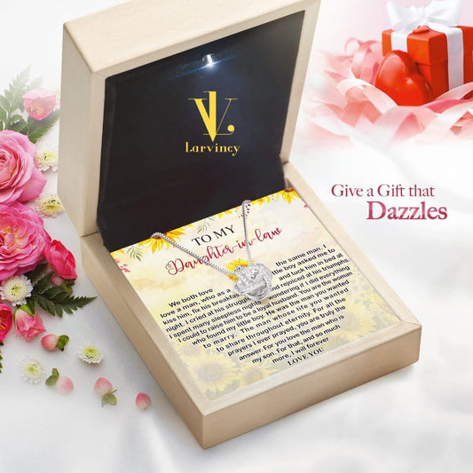 Daughter In Law Gifts Ideas, Daughter In Law Necklace, Gifts For Future Daughter In Law, Daughter In Law Birthday Gifts, Daughter-in-law Gifts From Mother In Law, Birthday Gifts For Daughter  - Larvincy